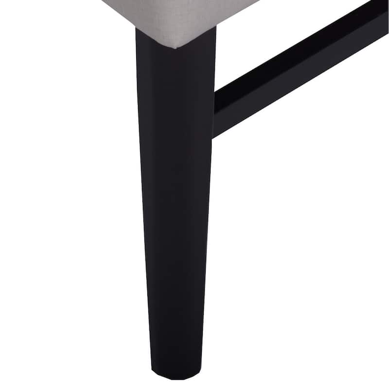 Contemporary Upholstered Dining Chairs, Set of 2