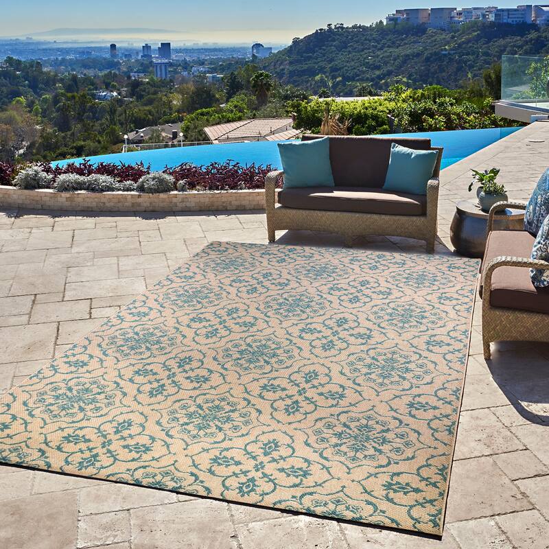 Gertmenian Grace Premium Multi-Size Multi-Colored Flatweave Indoor/ Outdoor Area Rug Collection