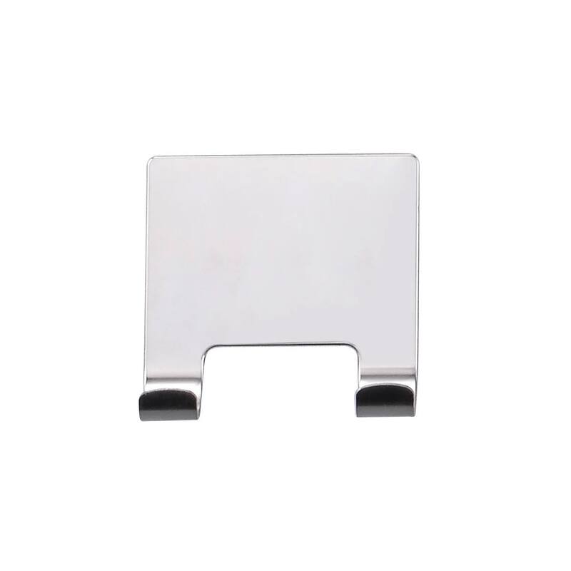 Silver Stainless Steel Window Bathroom Cleaning Squeegee - 10"