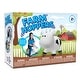 preview thumbnail 3 of 1, Toddler Boys and Girls Farm Hopper Bounce Toy, White Cow