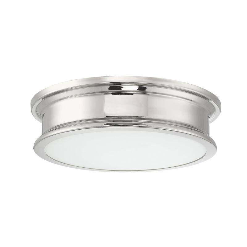 Savoy House Watkins Flush Mounted Ceiling Light in Classic Bronze