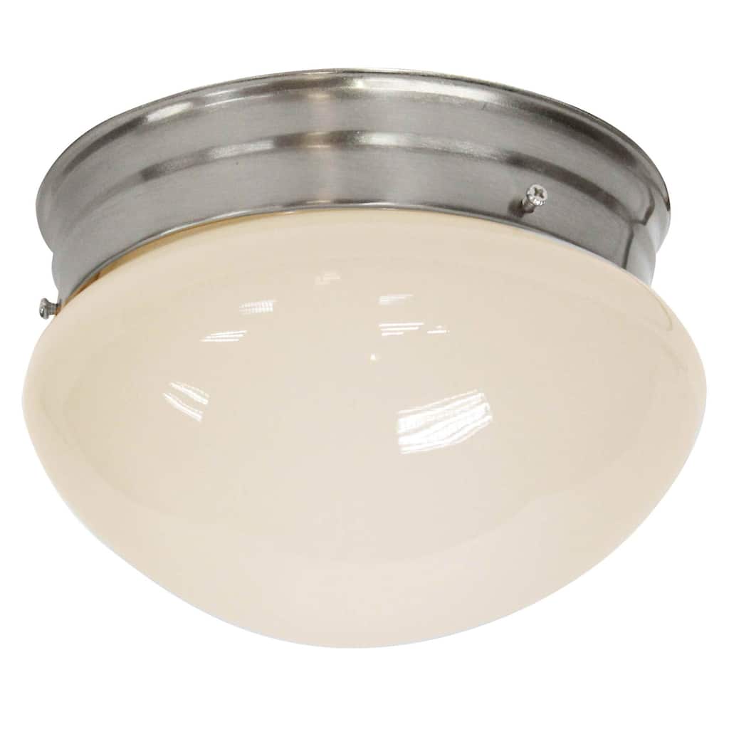 LED Flush Mount Ceiling light in Brushed Nickel