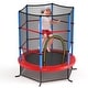 preview thumbnail 11 of 10, Costway 55" Kids Trampoline Bouncing Jumping Mat Recreational
