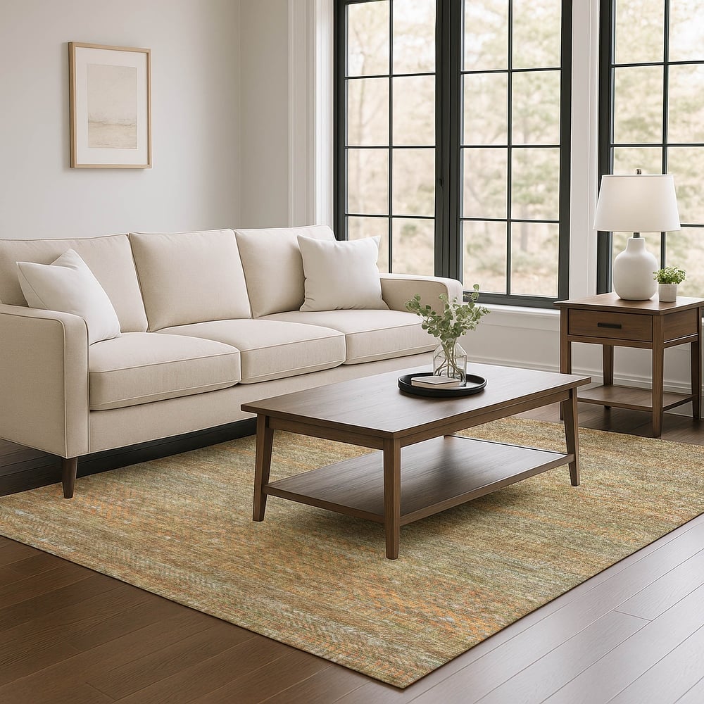 Premium Washable Super Soft Stripe Ombre Mayfield Rug