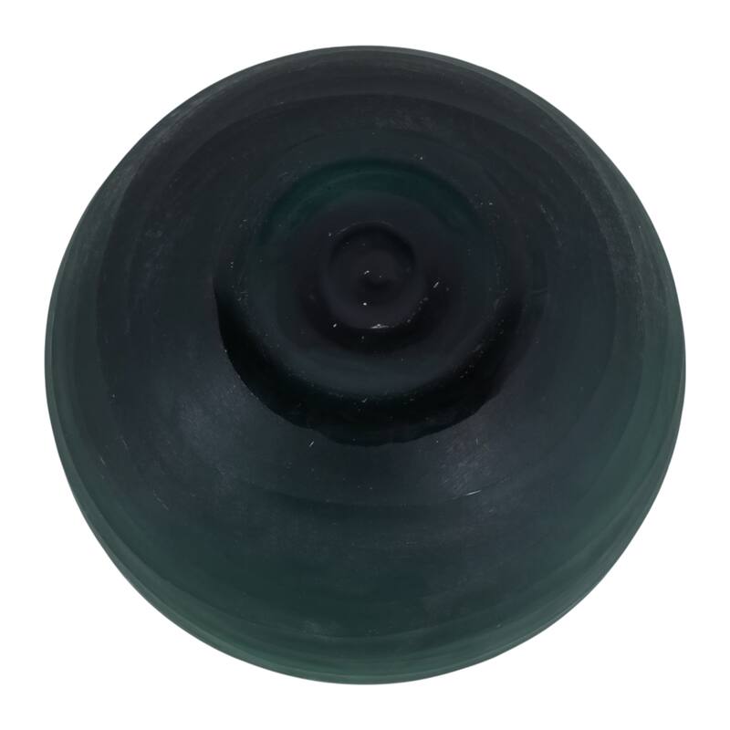 Glass Decorative Vase Modern Sleek Curved Silhouette Minimalist Design