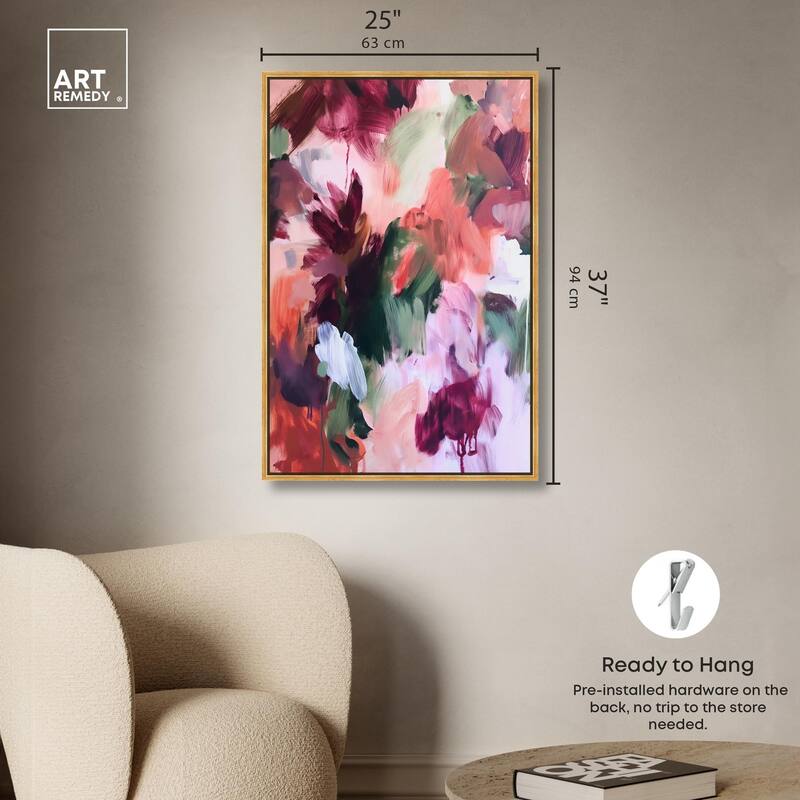 Adelas Garden II Canvas by Art Remedy