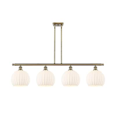 Innovations Lighting 516-4I-13-49-White Venetian-Indoor Pendant White