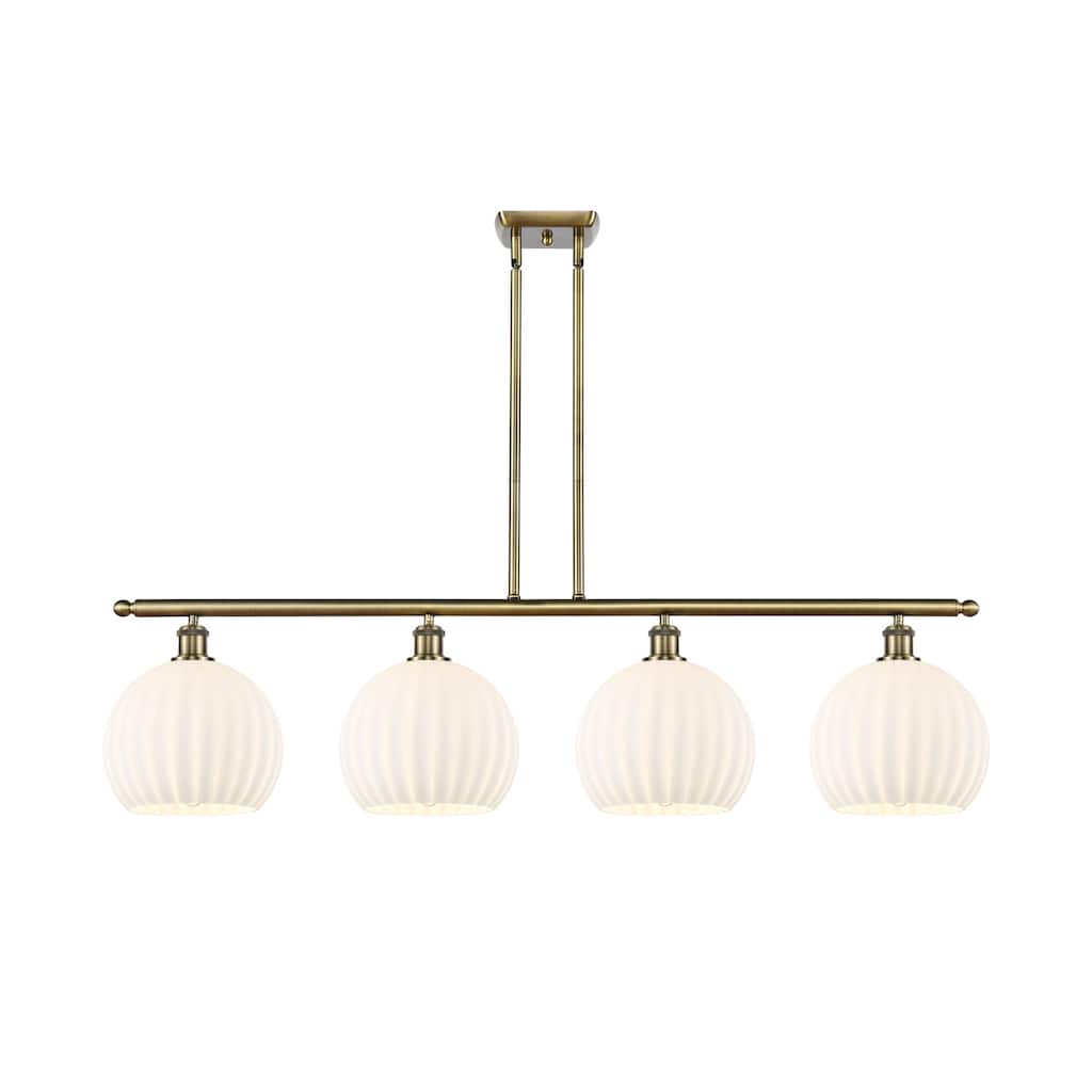 Innovations Lighting 516-4I-13-49-White Venetian-Indoor Pendant White