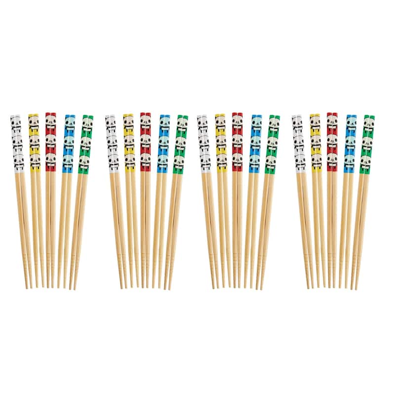 Helen's Asian Kitchen Chopsticks, Panda, 20-Pair, Set of 4