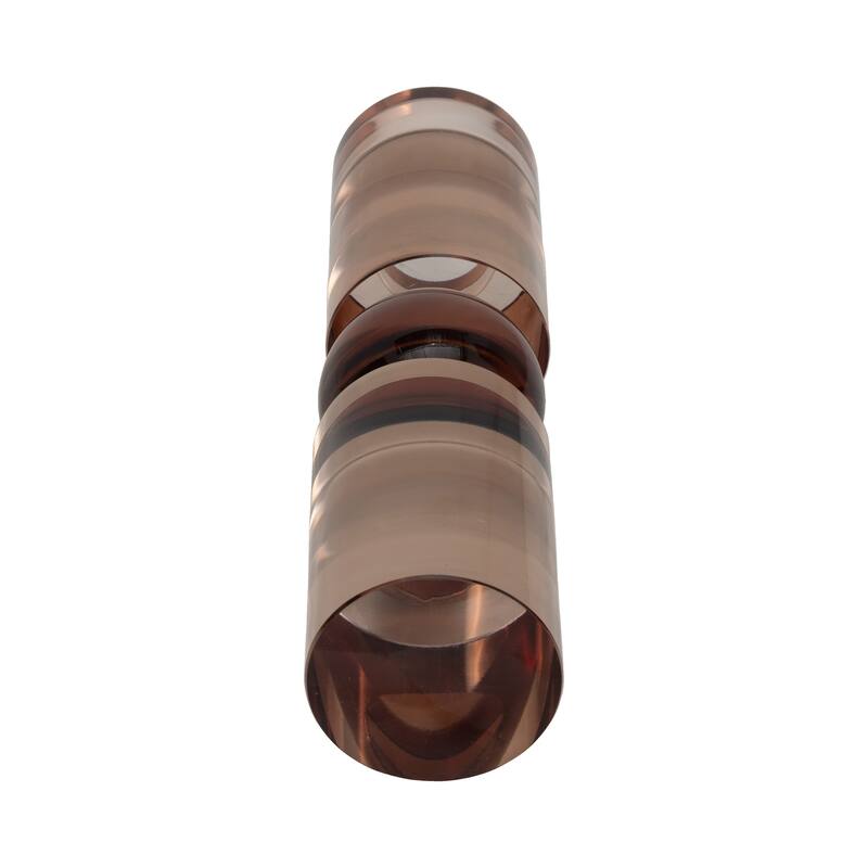 Candle Holder - Crystal Modern Cylinder Taper