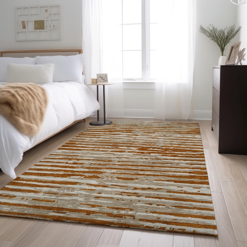 Premium Washable Super Soft Modern Scratches Mayfield Rug
