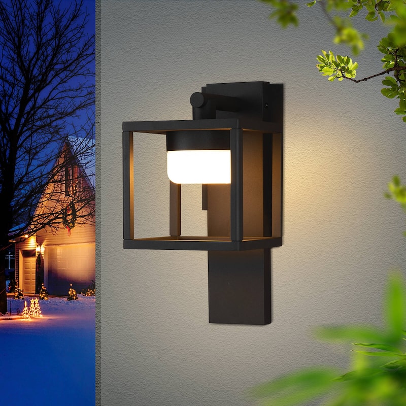 Outdoor Wall Sconce Lantern Exterior IP44 6.5W 650Lm 3000K