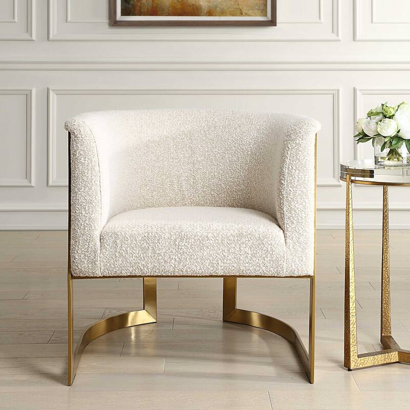 Uttermost Bellina Plush Barrel Chair
