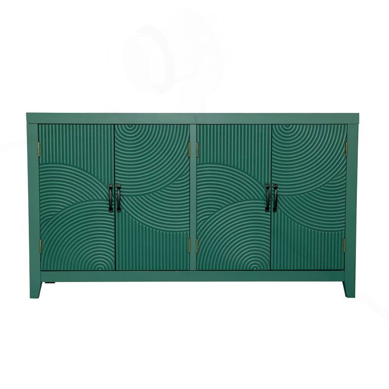 Versatile Mid Century Modern Cabinet with Multiple Storage Options