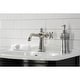 preview thumbnail 3 of 5, Nautical Single-Handle 1-Hole Deck Mount Bathroom Faucet