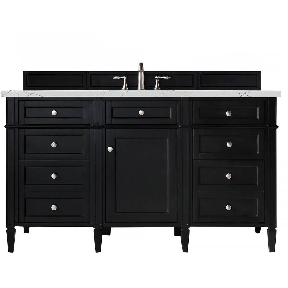 James Martin Vanities 650-V60S-FENC Brittany 60" Free Standing Single