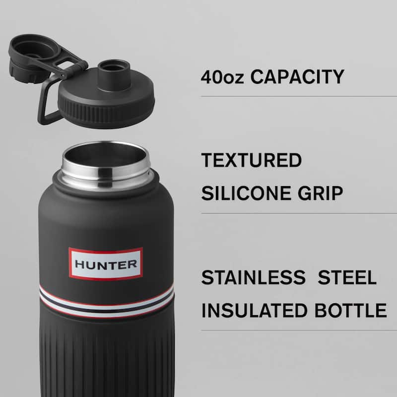 Hunter GoGrip Hydration Stainless Steel Tumbler with Carry Handle