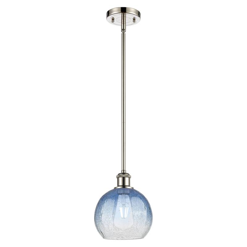 Innovations Lighting Endless Possibilities Ballston - Brookhaven Globe - 1 Light 8" Stem Hung Mini Pendant