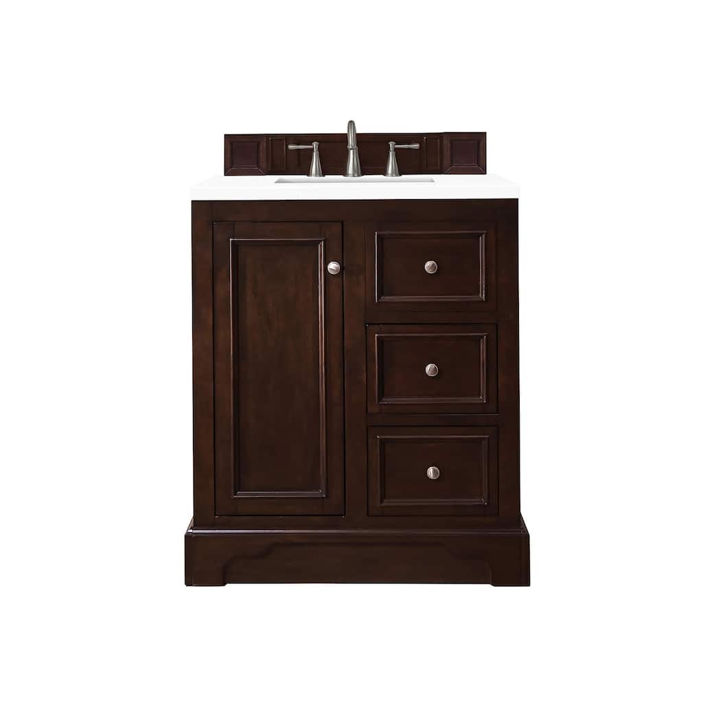 James Martin Vanities 825-V30-3WZ De Soto 30" Free Standing Single