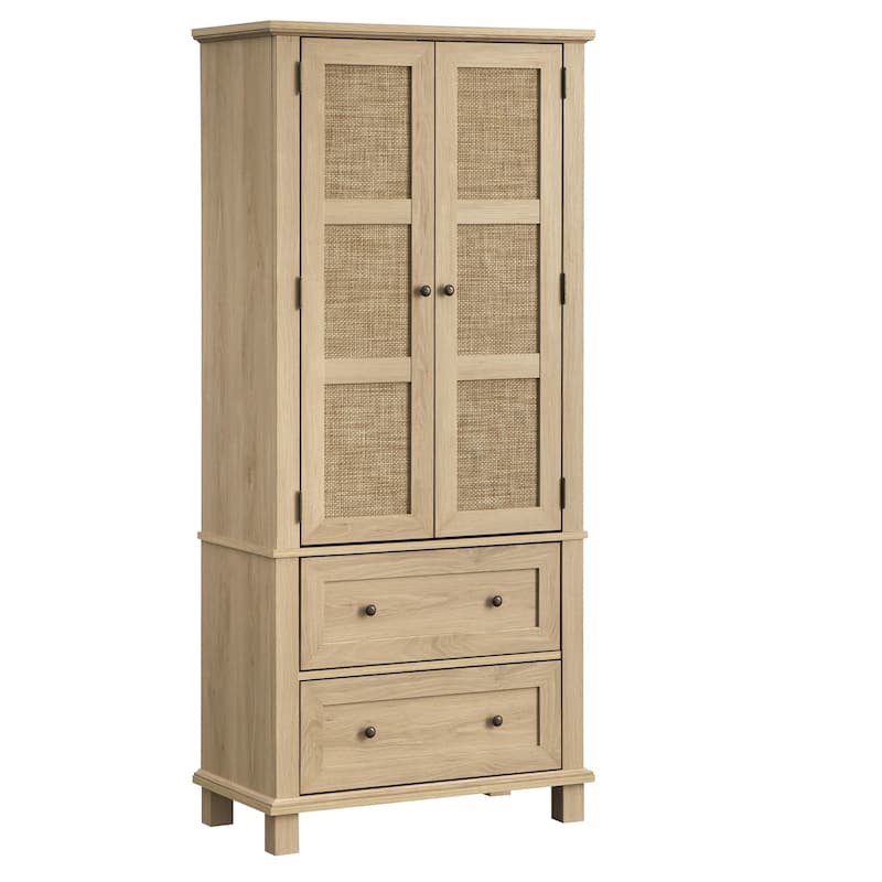 Lifestorey Lamberton Cane Kitchen Cabinet
