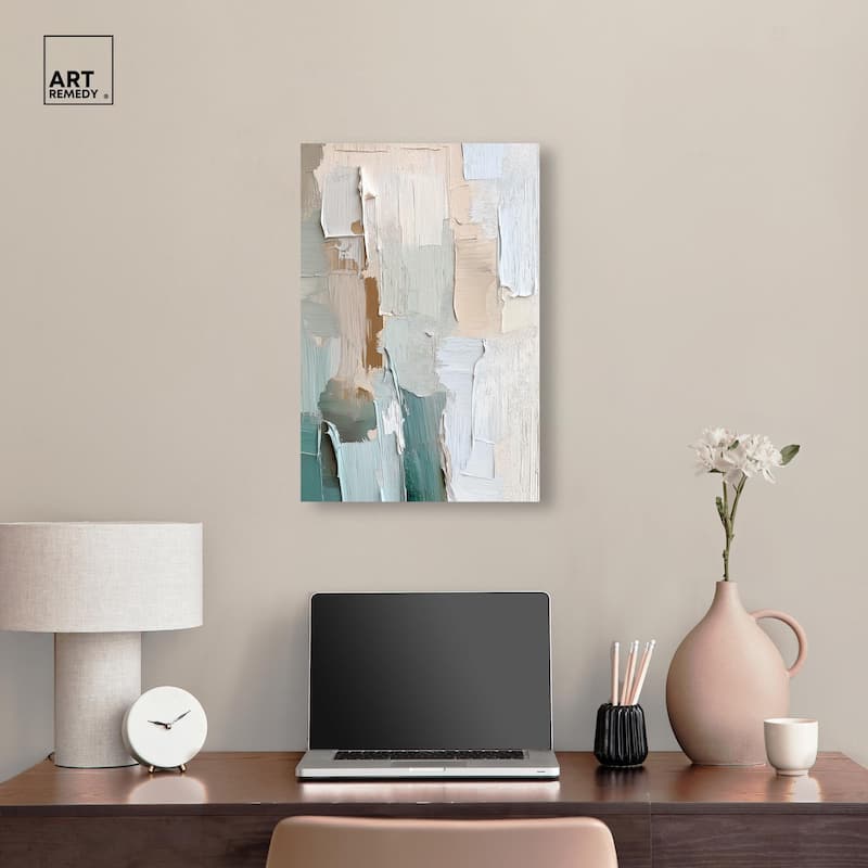 Impasto Intervals II Canvas by Art Remedy, Gallery Wrapped