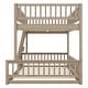 preview thumbnail 13 of 15, Full XL over Queen Bunk Bed with Ladder and Guardrails