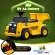 preview thumbnail 8 of 8, Costway Ride on Dump Truck with One-Button Start Horn Adjustable Dump - See Details
