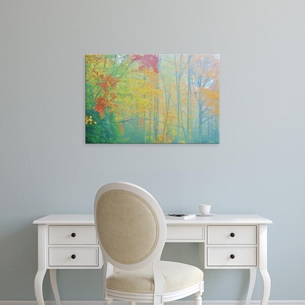 Easy Art Prints Steve Vaughn's 'Autumn's Palette' Premium Canvas Art
