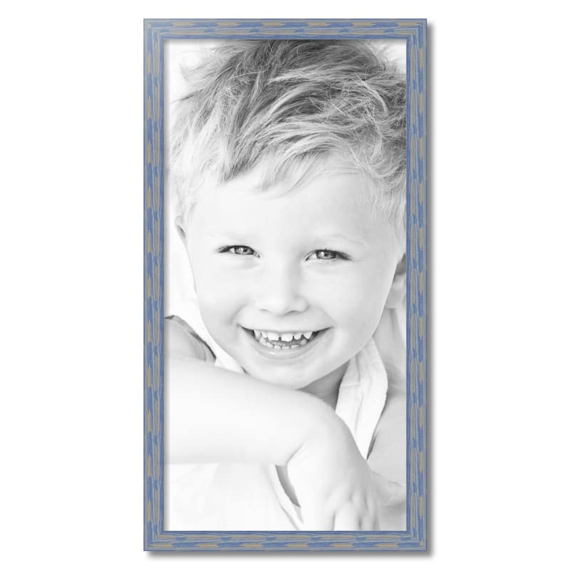 ArtToFrames Rustic Waves 18x36 Inch Picture Frame, 1.50 Inch Wood Poster Frame Available in Multiple Colors (56673-18x36)
