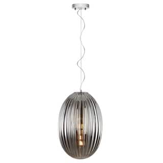 Light Society Opal 12" Glass Pendant Light