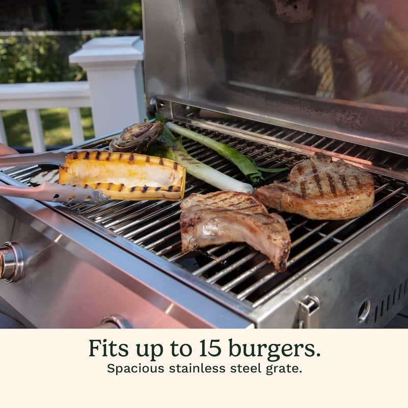 Chef's Style Stainless Tabletop Grill - N/A
