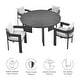 preview thumbnail 8 of 14, Tahoe 5-Piece Outdoor Patio Aluminum Dining Set i