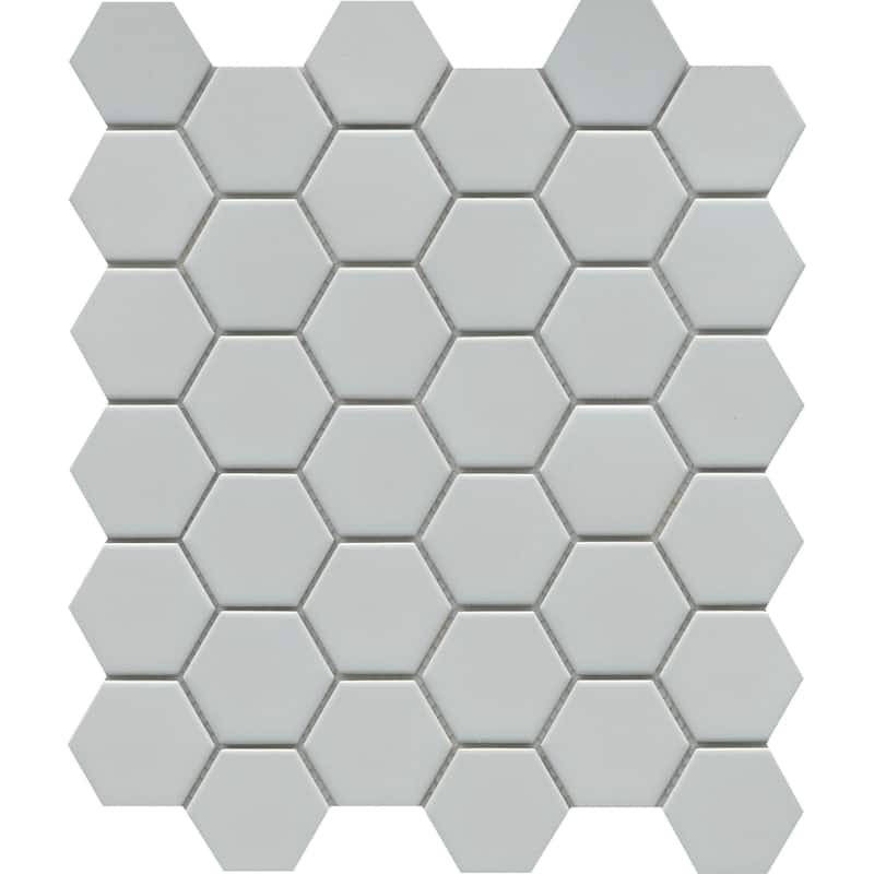 Emser Tile Influence - 11" x 13" Hexagon Geometric Mosaic Wall Tile -