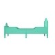 preview thumbnail 4 of 26, Solid Wood Macaron Twin Size Toddler Platform Bed with Safety Rails
