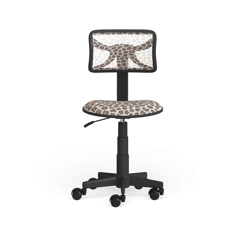 Urban Lifestyle Swivel Mesh Task Chair - Leopard