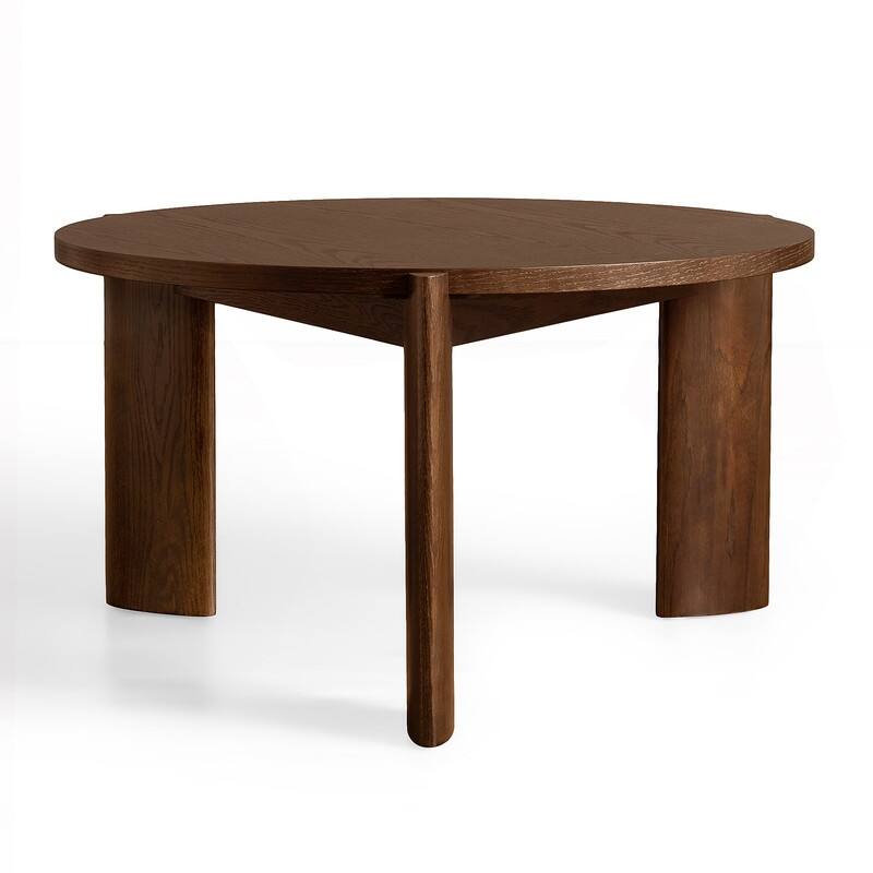 Wood Round Coffee Table