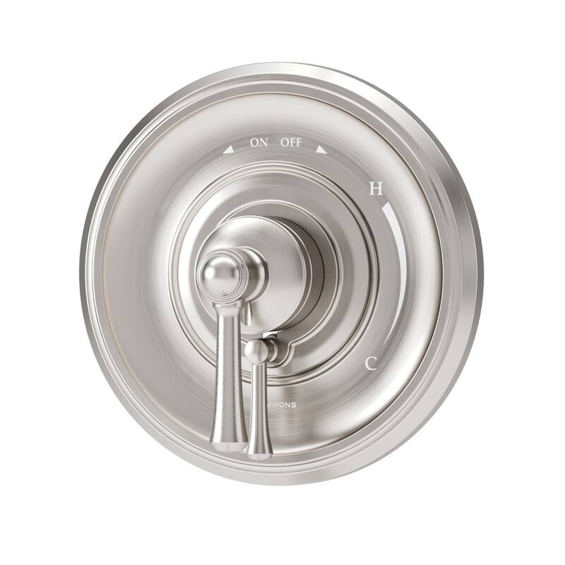 Symmons S5890TRM Braston Traditional Valve Trim Only with Single Lever - Satin Nickel