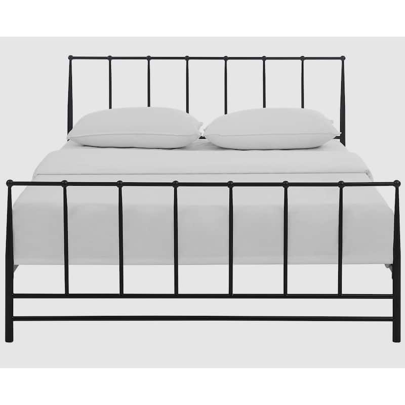 Freeport Brown King Size Metal Bed Frame