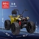 preview thumbnail 28 of 33, 24V 400W Kids ATV , 2 Seater Ride On Car, 17.3" Big Wheel Ride On Toys for Big Kids, 4WD Kids 4 Wheeler