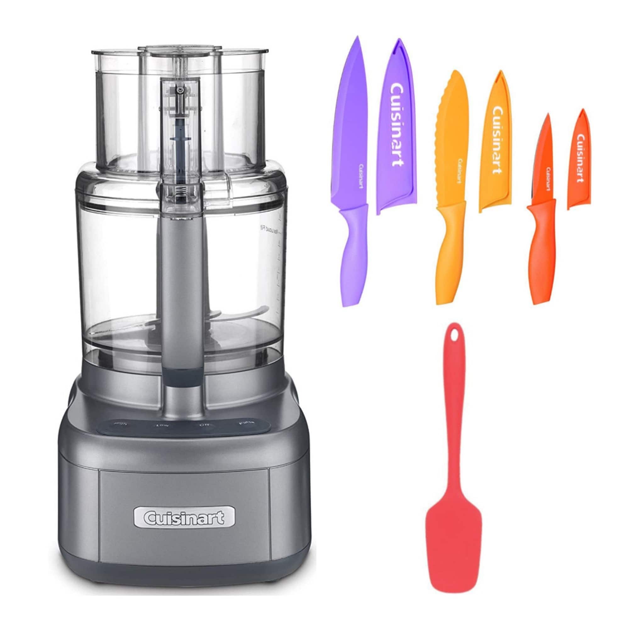 Cuisinart Elemental Chopper Grinder, Gun Metal (Renewed), 45 OFF