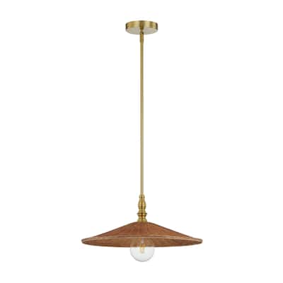 Sheldon Pendant Light, Natural