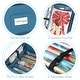 preview thumbnail 11 of 27, Hearth & Harbor Christmas Wrapping Paper Storage Organizer Container - Under-Bed Storage Box for Holiday Storage & Accessories