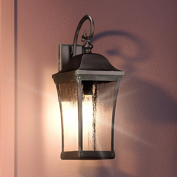 Luxury Antique Outdoor Wall Light 18 H x 8 W with French Country Style Olde Patina by Urban Ambiance On Sale Bed Bath Beyond 33523994