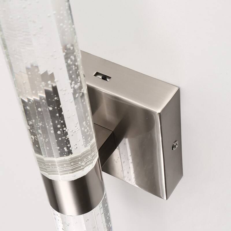 YANSUN Modern Indoor Wall Sconce with Adjustable 3CCT LED Light, 2 Light 12W Wall Lighting for Hallway, Bedroom, and Living Room