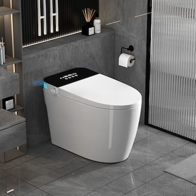 All-in-One Smart Toilet with Heated Bidet Seat