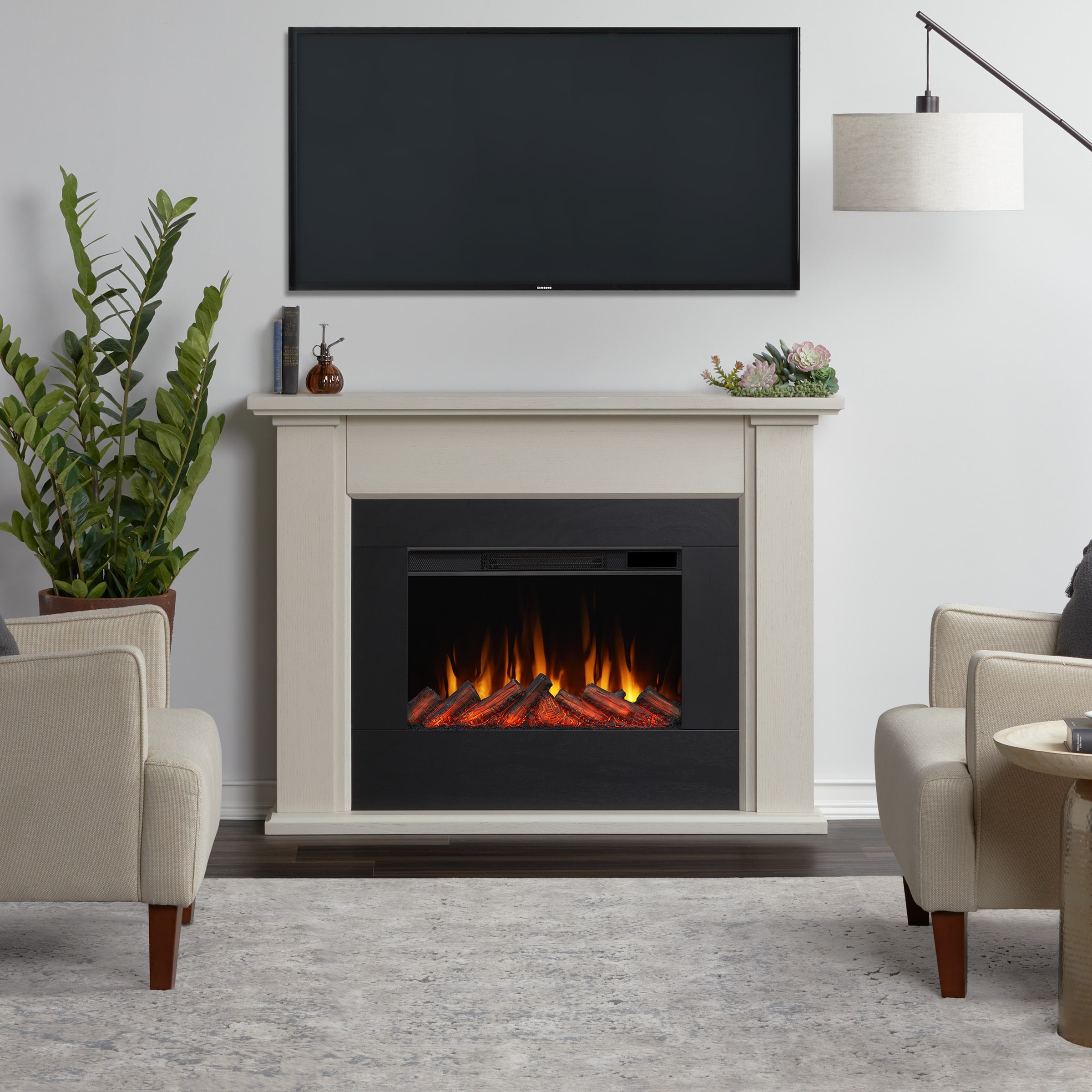 Real Flame Tejon Electric Slim Fireplace 52"