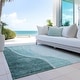 preview thumbnail 63 of 118, Machine Washable Indoor/ Outdoor Chantille Modern Abstract Rug