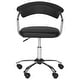 preview thumbnail 2 of 3, SAFAVIEH Office Black Pier Desk Chair - 20.7" x 20.9" x 27"