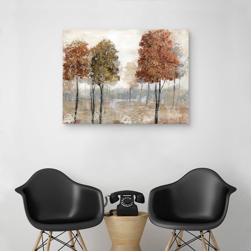 Trees of Copper Mountain by Nan Canvas Art Print