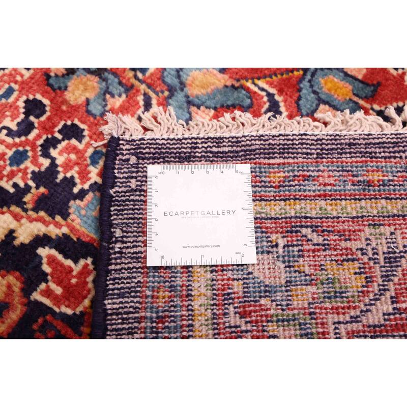 ECARPETGALLERY Hand-knotted Anadol Dark Navy Wool Rug - 3'9 x 10'9